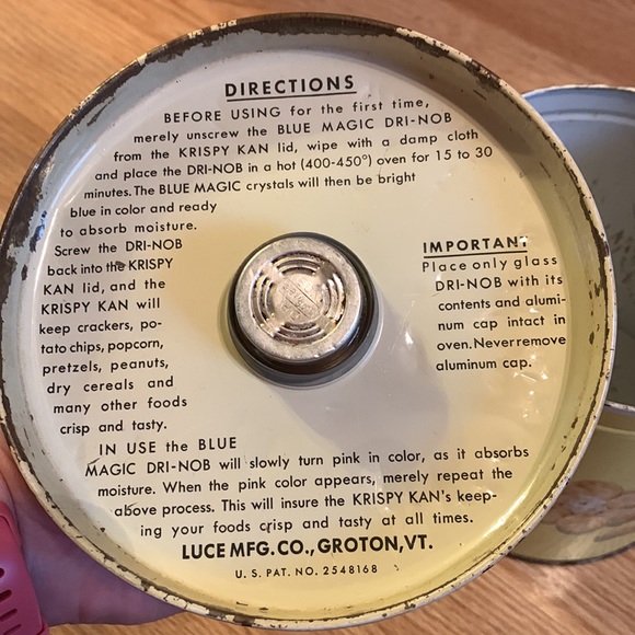 Vintage 1949 Krispy Kan - Picture 5 of 7